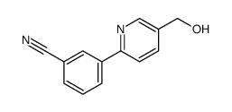 3-[5-(hydroxymethyl)pyridin-2-yl]benzonitrile