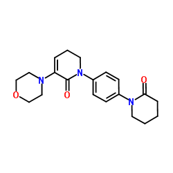 5,6-Dihydro-3-(4-morpholinyl)-1-[4-(2-oxo-1-piperidinyl)phenyl]-2(1H)-pyridinone Cas:545445-44-1 第1张