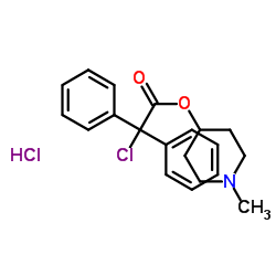 Chloro-diphenyl-acetic Acid 1-Methyl-piperidin-4-yl Ester Cas:54556-99-9 第1张