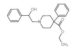 ethyl 1-(2-hydroxy-2-phenylethyl)-4-phenylpiperidine-4-carboxylate