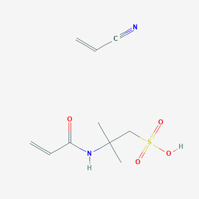 Poly(2-acrylamido-2-methyl-1-propanesulfonic acid-co-acrylonitrile)