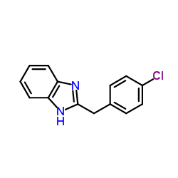 2-(4-Chlorobenzyl)-1H-benzimidazole CAS:5468-66-6 第1张