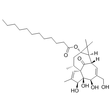 Dodecanoic acid ingenol ester