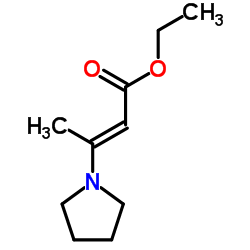 (2E)-3-(1-Pyrrolidinyl)-2-butenoic acid ethyl ester