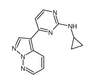 N-cyclopropyl-4-pyrazolo[1,5-b]pyridazin-3-ylpyrimidin-2-amine CAS:551919-54-1 第1张