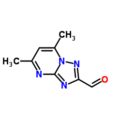 5,7-dimethyl-[1,2,4]triazolo[1,5-a]pyrimidine-2-carbaldehyde CAS:55293-96-4 第1张