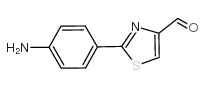 2-(4-aminophenyl)-1,3-thiazole-4-carbaldehyde