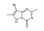 8-bromo-2,7-dimethyl-6H-pyrazolo[1,5-a][1,3,5]triazin-4-one