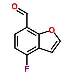 4-Fluorobenzofuran-7-carbaldehyde CAS:555155-07-2 第1张