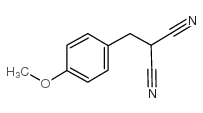 2-[(4-methoxyphenyl)methyl]propanedinitrile CAS:5553-92-4 第1张