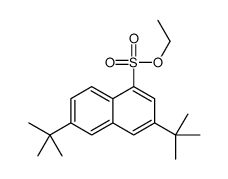 ethyl 3,6-ditert-butylnaphthalene-1-sulfonate