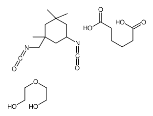 hexanedioic acid,2-(2-hydroxyethoxy)ethanol,5-isocyanato-1-(isocyanatomethyl)-1,3,3-trimethylcyclohexane