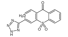 10,10-dioxo-3-(2H-tetrazol-5-yl)thioxanthen-9-one,hydrate