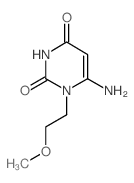 6-amino-1-(2-methoxyethyl)pyrimidine-2,4-dione