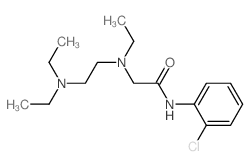 N-(2-chlorophenyl)-2-[2-(diethylamino)ethyl-ethylamino]acetamide CAS:5626-25-5 第1张