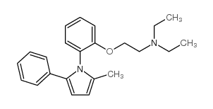 N,N-diethyl-2-[2-(2-methyl-5-phenylpyrrol-1-yl)phenoxy]ethanamine