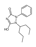 1-heptan-4-yl-2-phenyl-1,2,4-triazolidine-3,5-dione Cas:56490-93-8 第1张