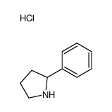 2-phenylpyrrolidine,hydrochloride CAS:56586-12-0 第1张