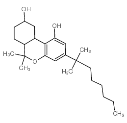 6,6-dimethyl-3-(2-methyloctan-2-yl)-6a,7,8,9,10,10a-hexahydrobenzo[c]chromene-1,9-diol