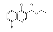 ethyl 4-chloro-8-fluoroquinoline-3-carboxylate