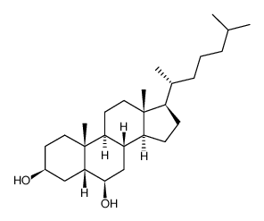 (3S,5R,6R,8S,9S,10R,13R,14S,17R)-10,13-dimethyl-17-[(2R)-6-methylheptan-2-yl]-2,3,4,5,6,7,8,9,11,12,14,15,16,17-tetradecahydro-1H-cyclopenta[a]phenanthrene-3,6-diol