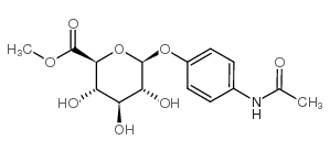 methyl (2S,3S,4S,5R,6S)-6-(4-acetamidophenoxy)-3,4,5-trihydroxyoxane-2-carboxylate