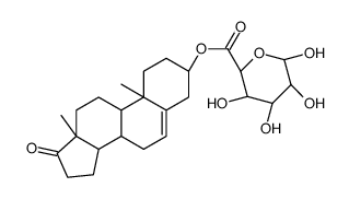 6-[(10,13-dimethyl-17-oxo-1,2,3,4,7,8,9,11,12,14,15,16-dodecahydrocyclopenta[a]phenanthren-3-yl)oxy]-3,4,5-trihydroxyoxane-2-carboxylic acid