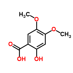 2-HYDROXY-4,5-DIMETHOXY BENZOIC ACID CAS:5722-93-0 manufacturer price 第1张