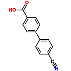 4'-Cyano-4-biphenylcarboxylic acid CAS:5728-46-1 第1张