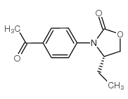 (4S)-3-(4-acetylphenyl)-4-ethyl-1,3-oxazolidin-2-one CAS:572923-18-3 第1张