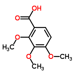 2,3,4-trimethoxybenzoic acid Cas:573-11-5 第1张