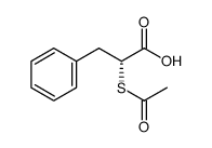 (2R)-2-acetylsulfanyl-3-phenylpropanoic acid