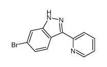 6-bromo-3-pyridin-2-yl-1H-indazole