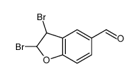 2,3-dibromo-2,3-dihydro-1-benzofuran-5-carbaldehyde