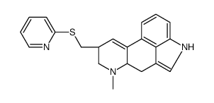 7-methyl-9-(pyridin-2-ylsulfanylmethyl)-6,6a,8,9-tetrahydro-4H-indolo[4,3-fg]quinoline CAS:57935-49-6 第1张