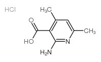 2-amino-4,6-dimethyl-3-pyridinecarboxylic acid hydrochloride