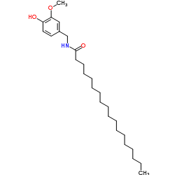 Octadecanamide, N-((4-hydroxy-3-methoxyphenyl)methyl)- CAS:58493-50-8 manufacturer price 第1张