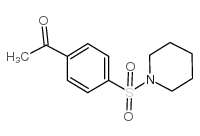 1-(4-piperidin-1-ylsulfonylphenyl)ethanone