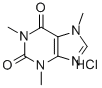 3,7-dihydro-1,3,7-trimethyl-1H-purine-2,6-dione monohydrochloride CAS:5892-18-2 第1张