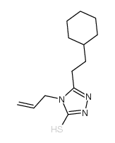 3-(2-cyclohexylethyl)-4-prop-2-enyl-1H-1,2,4-triazole-5-thione