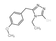 4-ethyl-3-[(4-methoxyphenyl)methyl]-1H-1,2,4-triazole-5-thione