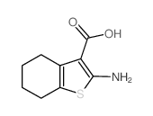 2-Amino-4,5,6,7-tetrahydrobenzo[b]thiophene-3-carboxylic acid CAS:5936-58-3 第1张