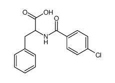 2-[(4-chlorobenzoyl)amino]-3-phenylpropanoic acid