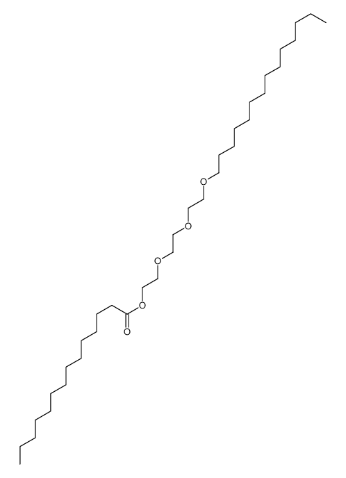 2-[2-(2-tetradecoxyethoxy)ethoxy]ethyl tetradecanoate