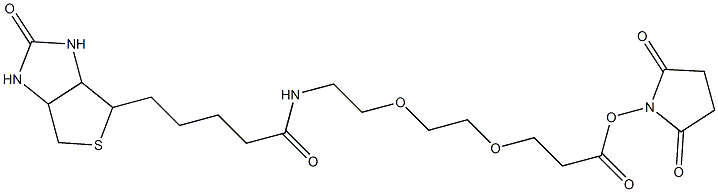 Biotin-PEG2-NHS ester CAS:596820-83-6 第1张