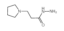 3-pyrrolidin-1-ylpropanehydrazide