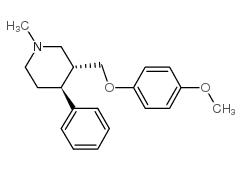 (3R,4S)-3-[(4-methoxyphenoxy)methyl]-1-methyl-4-phenylpiperidine