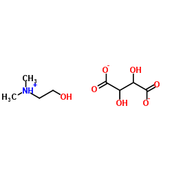 2-Dimethylaminoethanol (+)-bitartrate salt CAS:5988-51-2 第1张