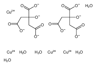 tetracopper,2-oxidopropane-1,2,3-tricarboxylate,pentahydrate CAS:6020-30-0 第1张