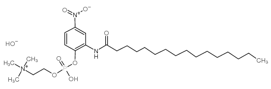 2-(N-Hexadecanoylamino)-4-nitrophenylphosphocholine Hydroxide